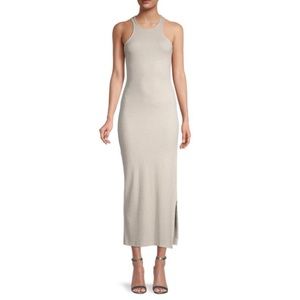 French Connection Rasha Ribbed Bodycon Dress, Size L